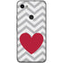 Chevron Heart Google Pixel 3a Skin